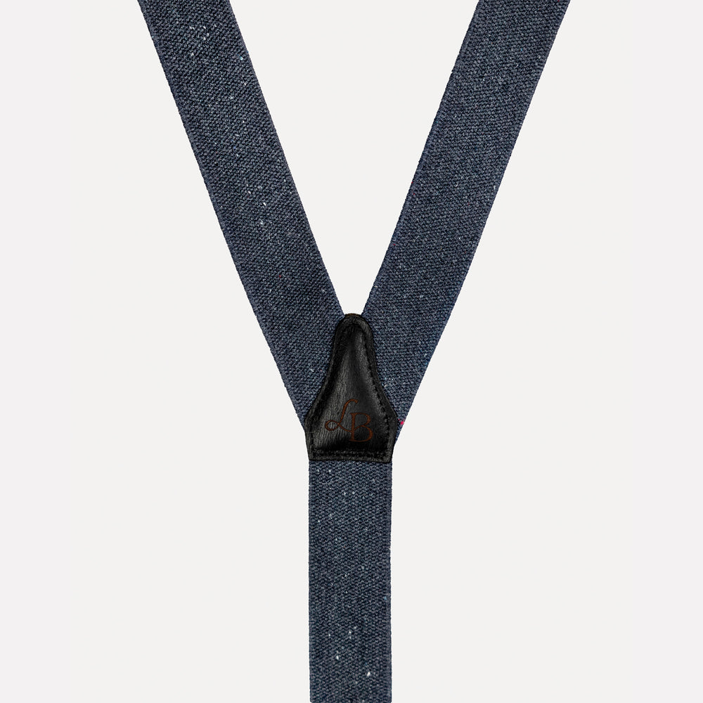 
                  
                    Bretelle Rdenim bleu jean Romain cuir
                  
                