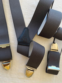 Bretelle Unie Gris Sombre Victor ensemble