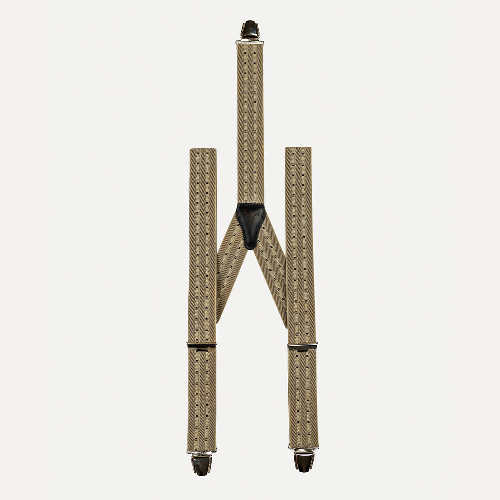 
                  
                    Bretelle beige bande Alexandre face
                  
                