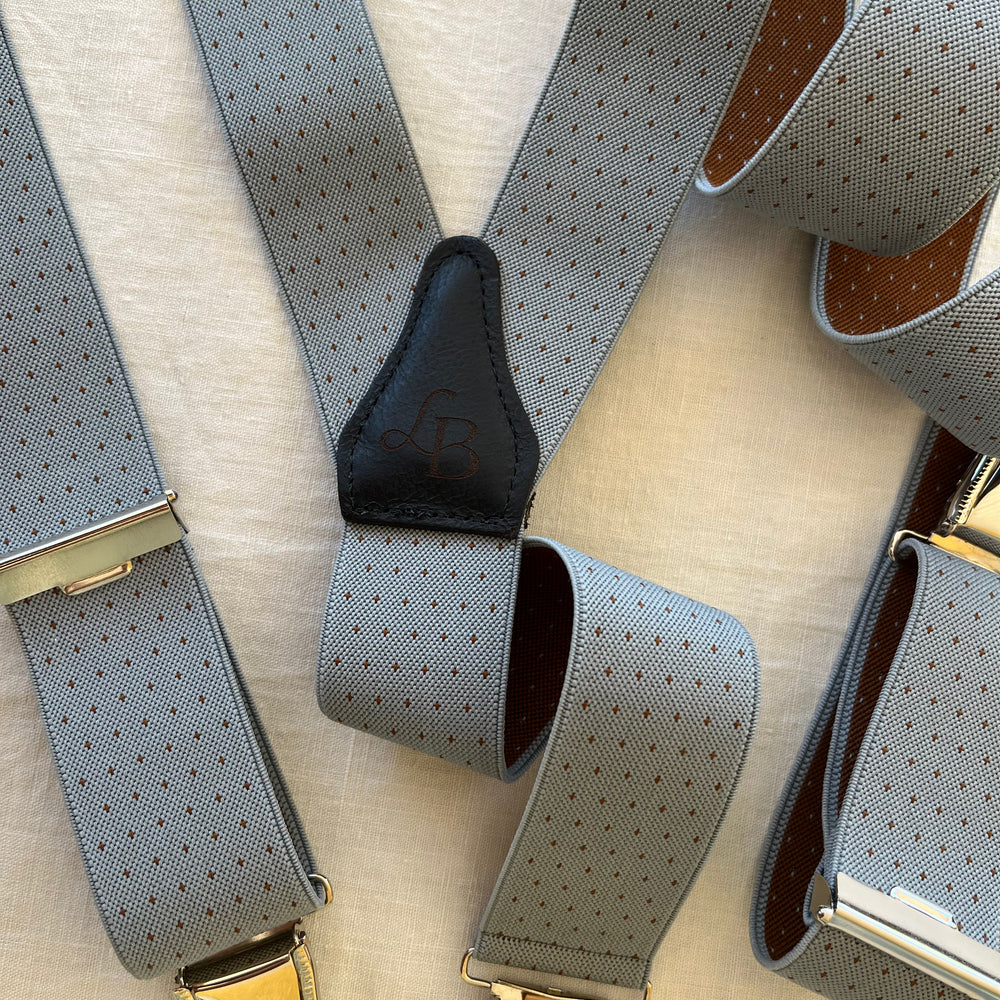 Bretelle gris bleute point etienne ensemble