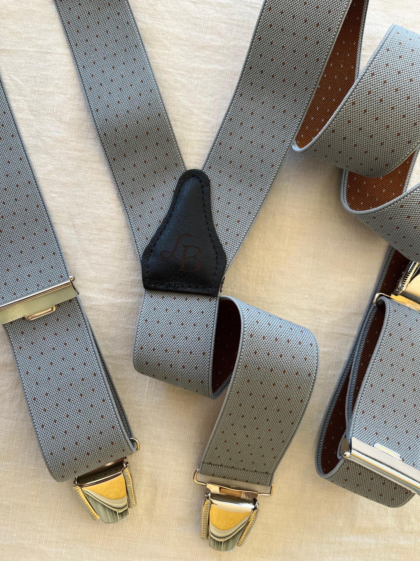 Bretelle gris bleute point etienne ensemble