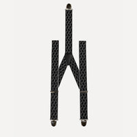 Bretelle noir ligne blanches Maxime face
