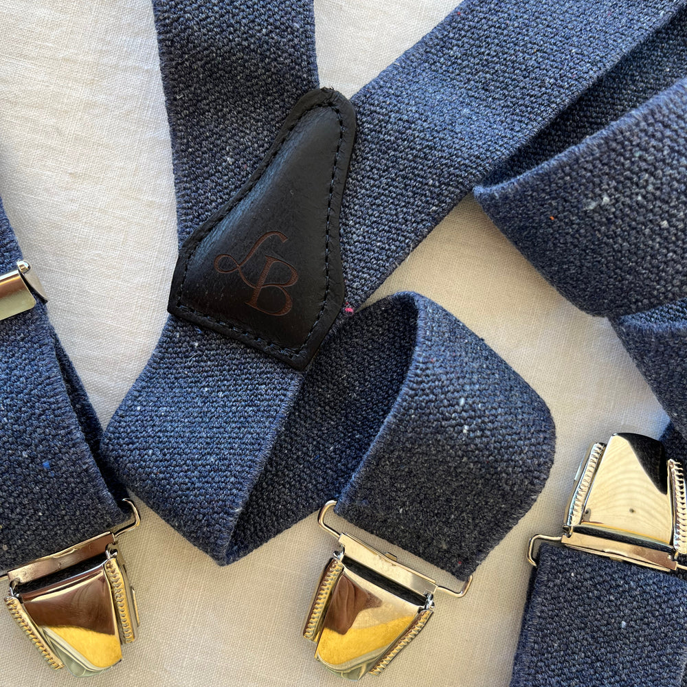 Bretelles homme Rdenim bleu jean Romain ensemble