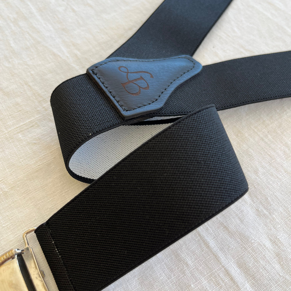 
                  
                    Bretelles homme Unie Noir de Jules bande
                  
                