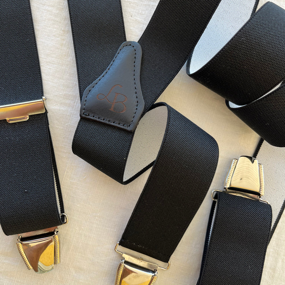 Bretelles homme Unie Noir de Jules ensemble