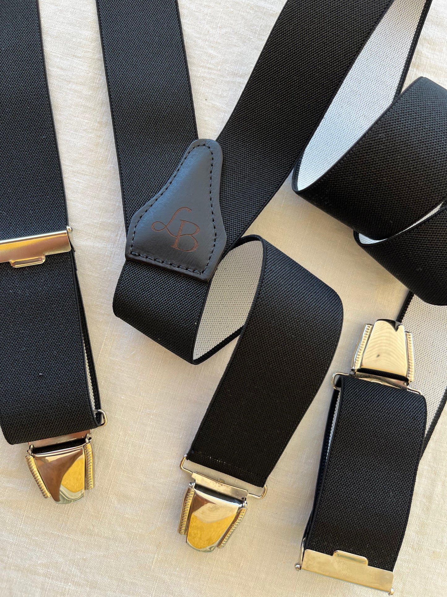 Bretelles homme Unie Noir de Jules ensemble