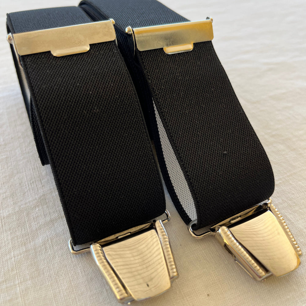 
                  
                    Bretelles homme Unie Noir de Jules plie
                  
                