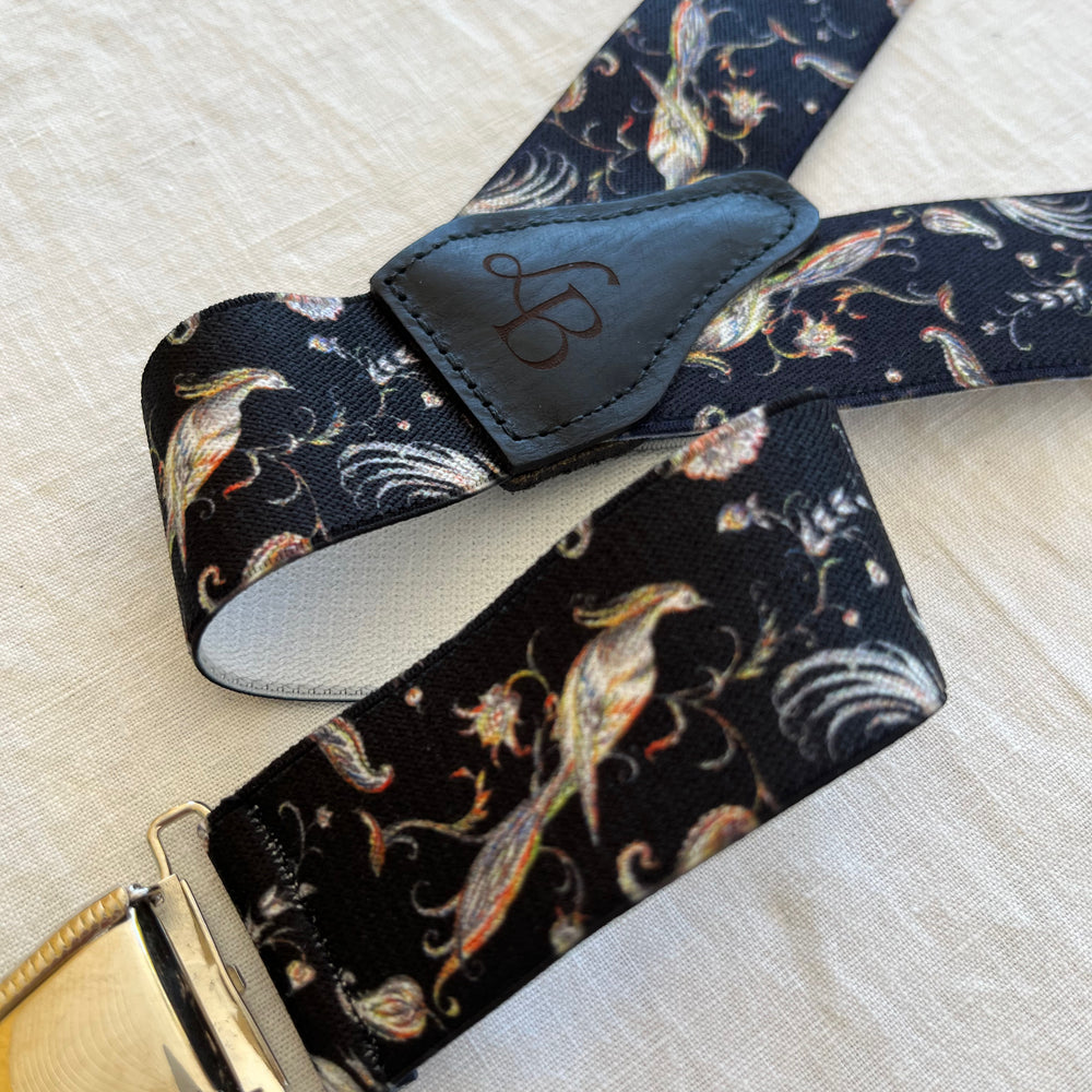 
                  
                    Bretelles homme noir phenix Arsene bande
                  
                