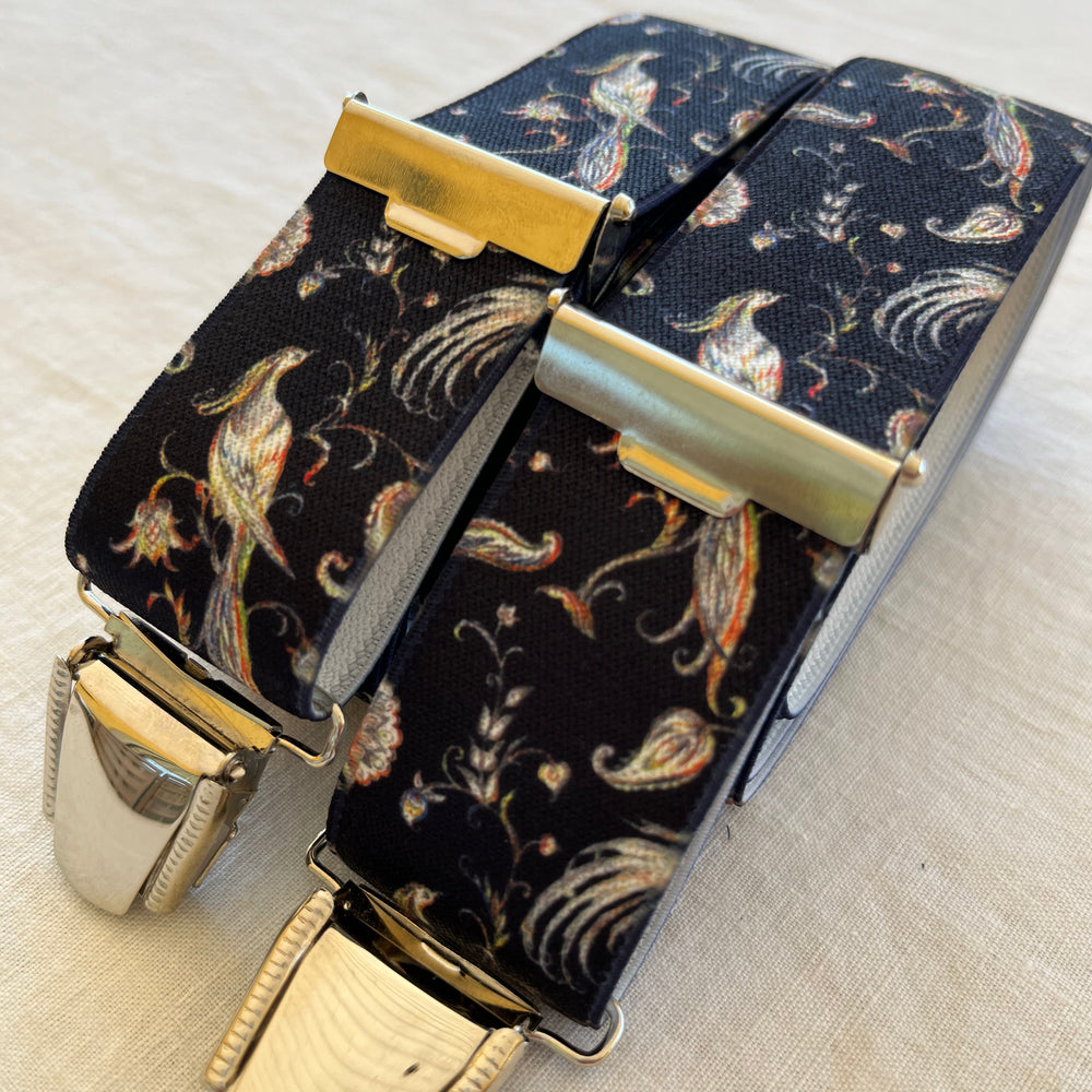 
                  
                    Bretelles homme noir phenix Arsene plie
                  
                