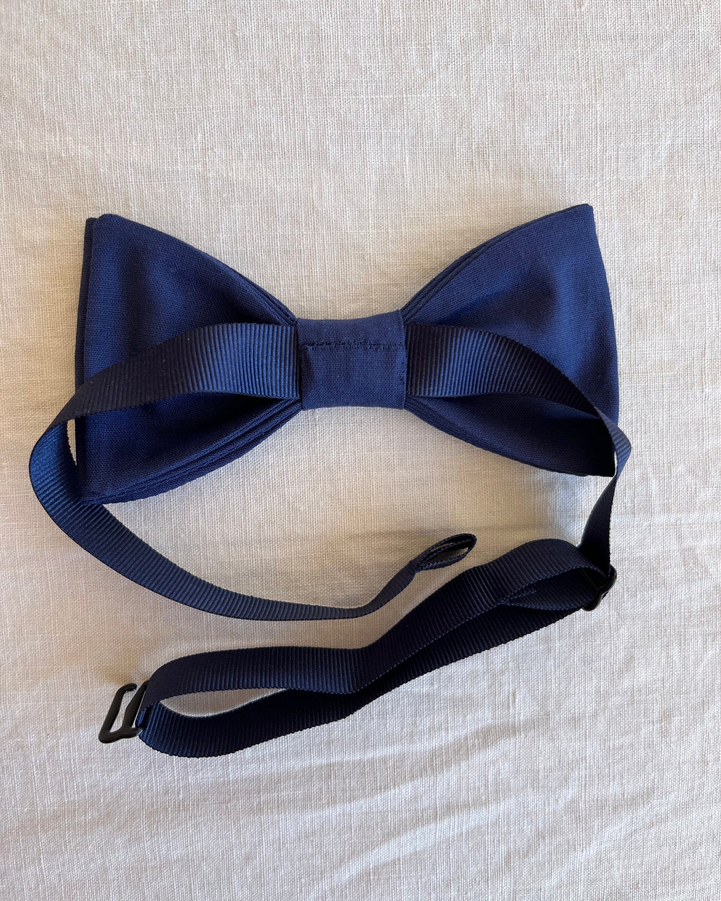 Noeud Papillon bleu marine de Benoît dos