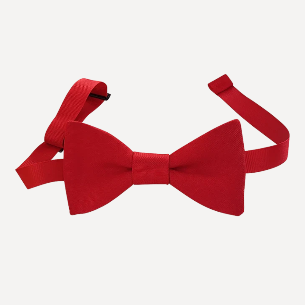 
                  
                    Noeud Papillon rouge de Prosper avec ruban
                  
                