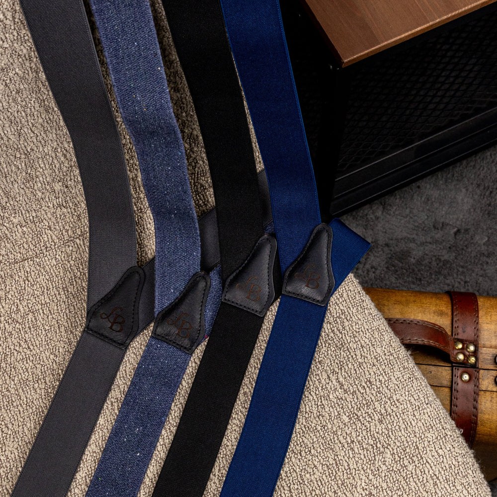 collection bretelle couleur uni homme