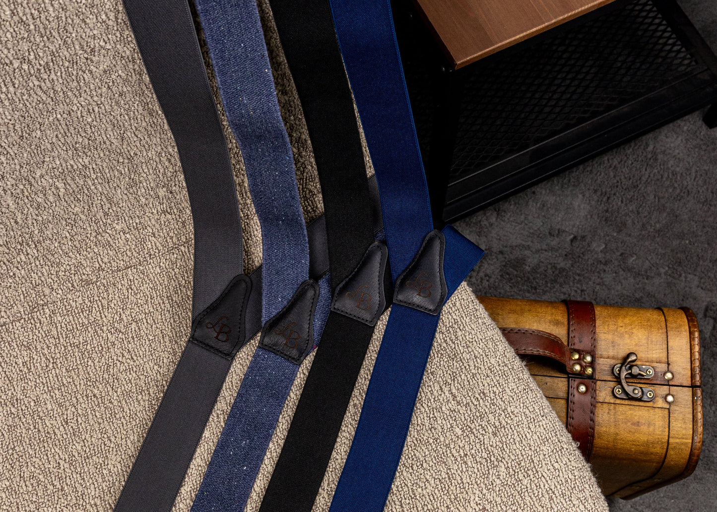 collection bretelle couleur uni homme