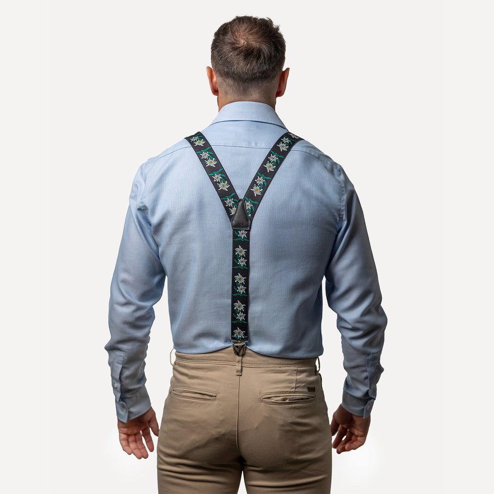 
                  
                    homme dos chemise bleu Bretelle fantaisie bleu obscure fleur
                  
                